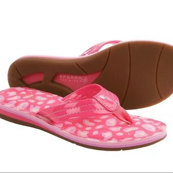 🏝 Sperry Super cute NEW flip flops sz 6 - Picture 1 of 2